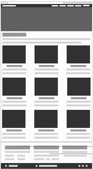 Desktop Size About Wireframe